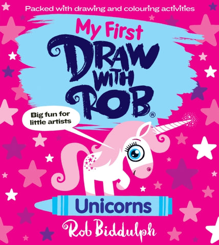 My First Draw With Rob: Unicorns-9780008627607