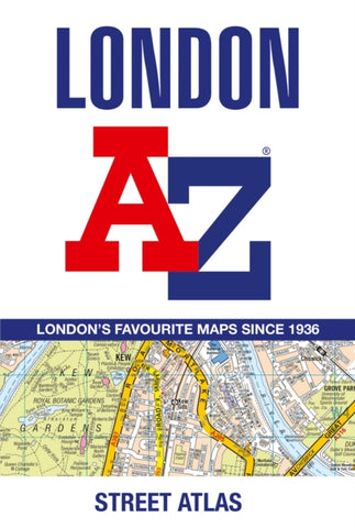 London A-Z Street Atlas-9780008663490