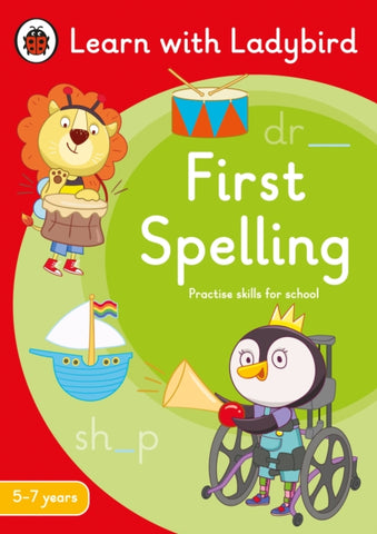 First Spelling: A Learn with Ladybird Activity Book 5-7 years : Ideal for home learning (KS1)-9780241515228