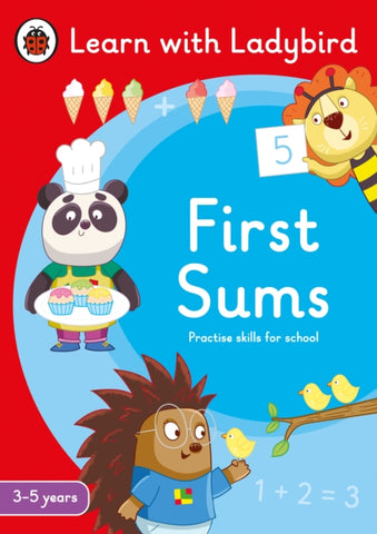 First Sums: A Learn with Ladybird Activity Book 3-5 years : Ideal for home learning (EYFS)-9780241515570