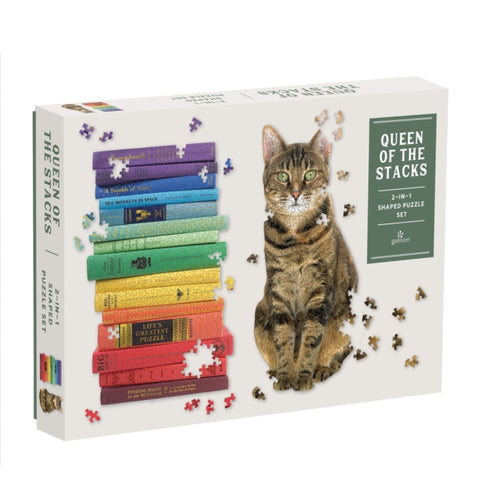 Queen of the Stacks 2-in-1 Puzzle Set-9780735360136