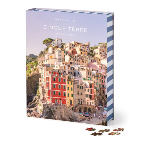 Gray Malin Cinque Terre 1000 Piece Book Puzzle-9780735380158