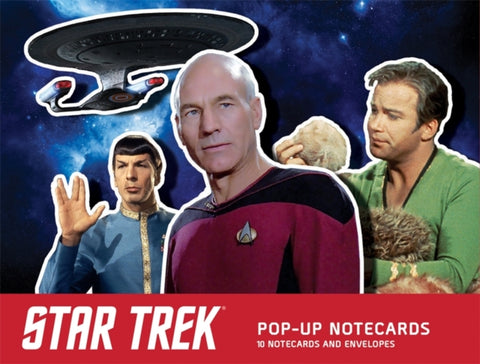 Star Trek Pop-Up Notecards : 10 Notecards and Envelopes-9780762494408