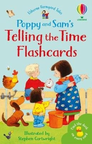 Poppy and Sam's Telling the Time Flashcards-9781474985871