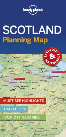Lonely Planet Scotland Planning Map-9781788686051