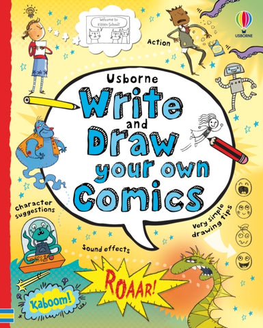 Write and Draw Your Own Comics-9781805074854