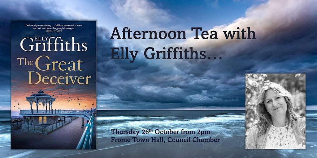 Afternoon Tea with Elly Griffiths - 26/10/23