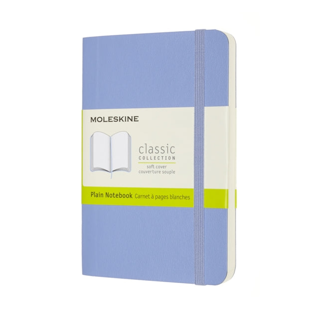 Moleskine Pocket Plain Softcover Notebook : Hydrangea Blue-8056420850925