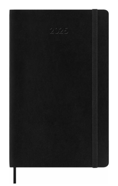 Moleskine 2025 12-Month Weekly Large Softcover Notebook : Black-8056999270315