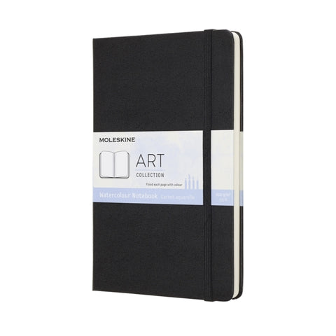 Moleskine Black Watercolour Notebook Large-8058341715635