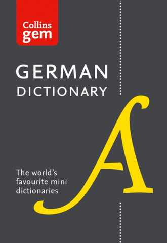 German Gem Dictionary : The World's Favourite Mini Dictionaries-9780008141868