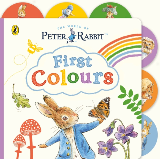 Peter Rabbit: First Colours : Tabbed Board Book-9780241646571