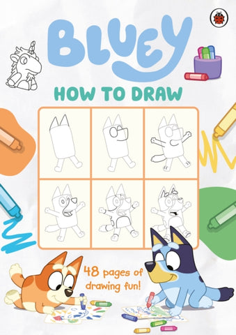 Bluey: How to Draw-9780241675359