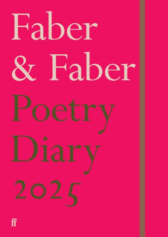 Faber Poetry Diary 2025-9780571390199