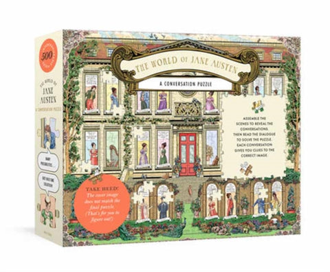 The World of Jane Austen: A Conversation Puzzle : 500-Piece Puzzle: Jigsaw Puzzle for Adults-9780593580806