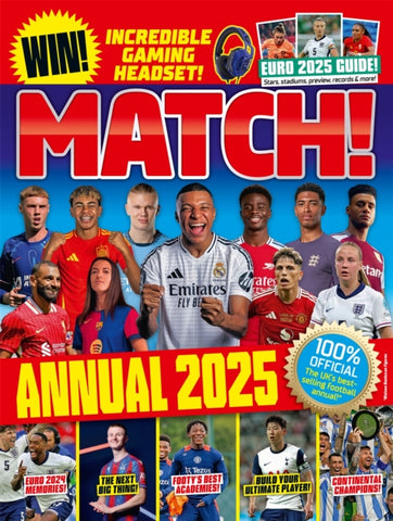 Match Annual 2025 : The UK's Best-selling Football Annual!-9781035041084