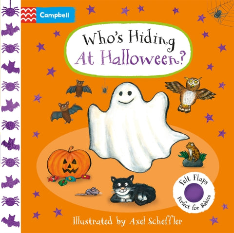 Who's Hiding At Halloween? : A soft flaps book-9781035048380