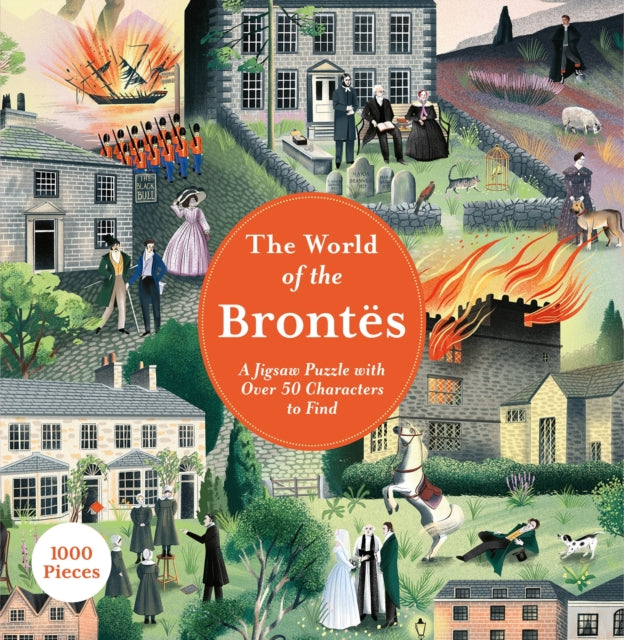 The World of the Brontes : A 1000-piece Jigsaw Puzzle-9781399600118