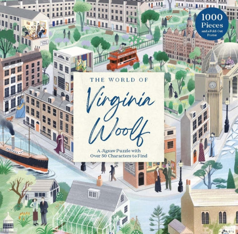 The World of Virginia Woolf : A 1000-piece Jigsaw Puzzle-9781399609111