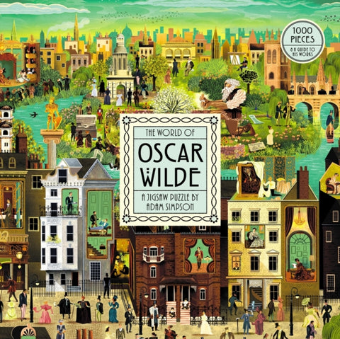 The World of Oscar Wilde : A 1000-piece jigsaw puzzle by Adam Simpson-9781399620017