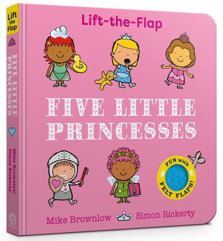 Five Little Princesses : Lift-the-Flap-9781408370698