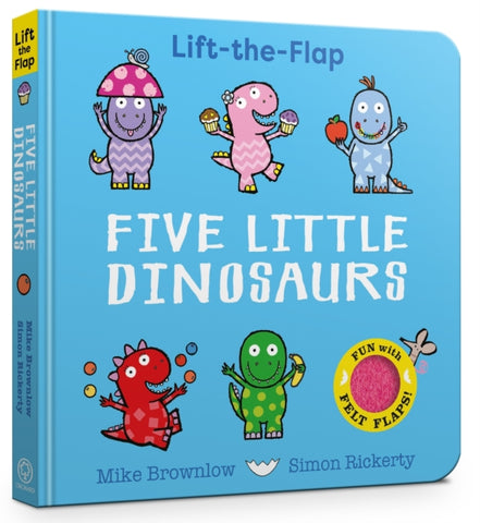 Five Little Dinosaurs : Lift-the-Flap-9781408370704