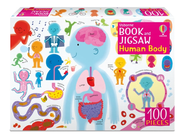 Usborne Book and Jigsaw Human Body-9781474985291