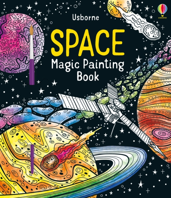 Space Magic Painting Book-9781474986236