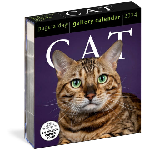 Cat Page-A-Day Gallery Calendar 2024 : A Delightful Gallery of Cats for Your Desktop-9781523519064