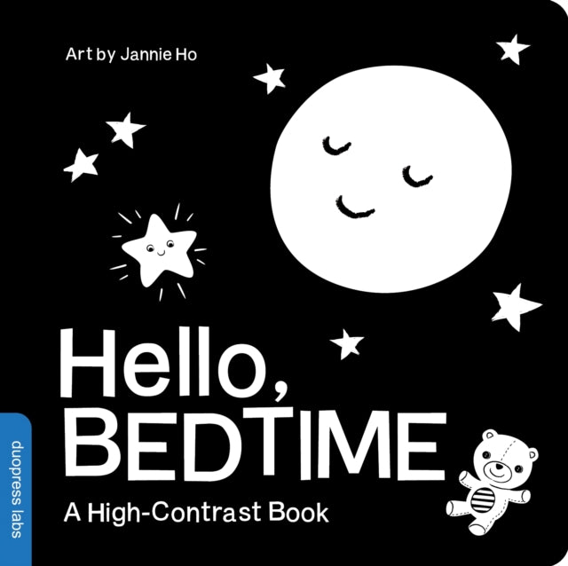 Hello, Bedtime : A Perfect High-Contrast Black-and-White Board Book for a Baby Shower Gift to Newborns and Babies-9781728295930