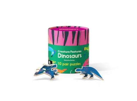 Creature Features: Dinosaurs : A Pair Puzzle-9781800789289