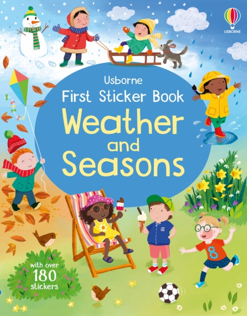 First Sticker Book Weather and Seasons-9781805070689