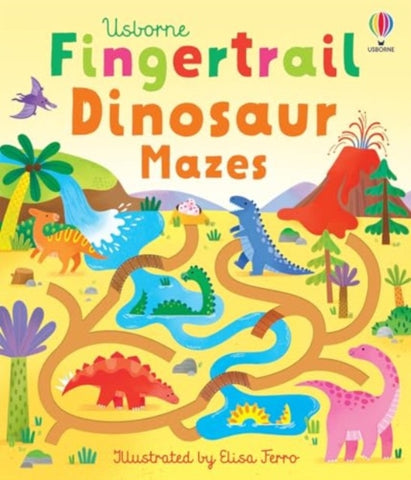 Fingertrail Dinosaur Mazes-9781805071150