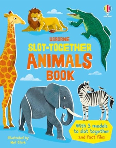 Slot-together Animals Book-9781805077336