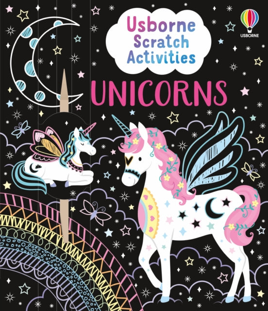 Usborne Scratch Activities Unicorns-9781805077343