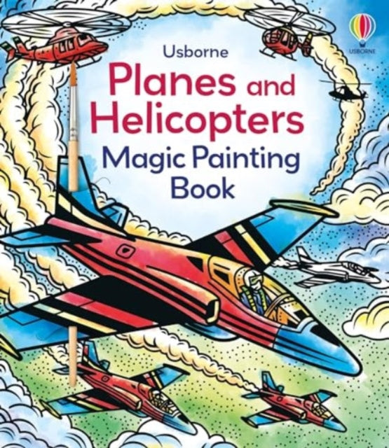 Planes and Helicopters Magic Painting Book-9781805312888