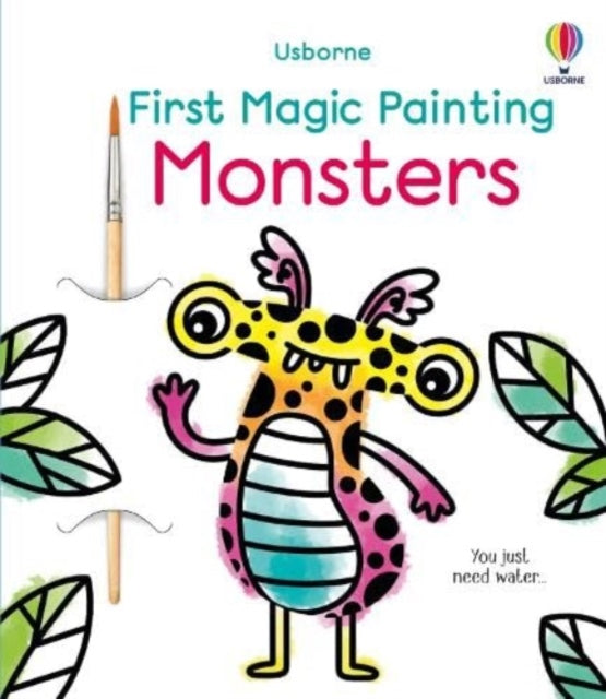 First Magic Painting Monsters-9781805314677