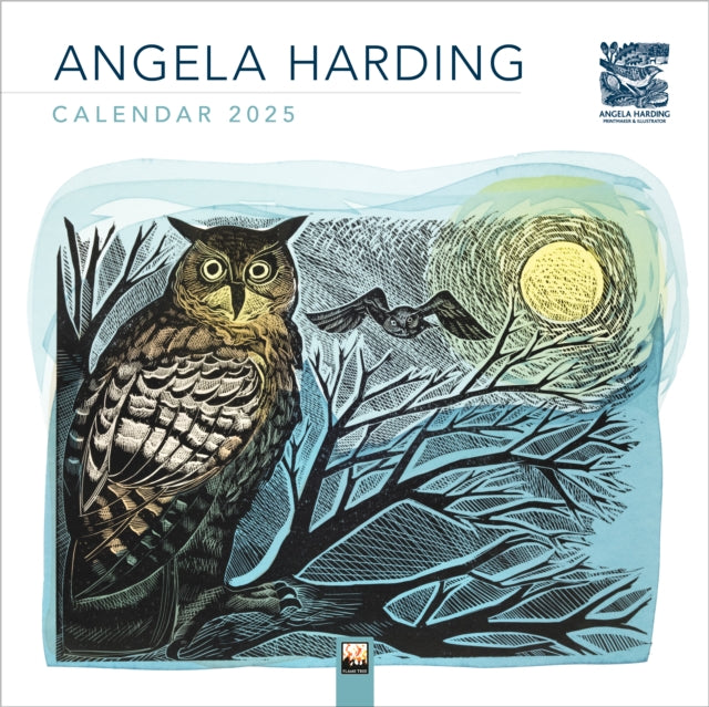 Angela Harding Wall Calendar 2025 (Art Calendar)-9781835620496