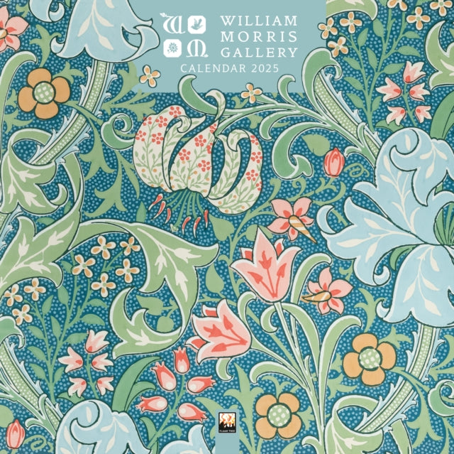 William Morris Gallery Wall Calendar 2025 (Art Calendar)-9781835620700