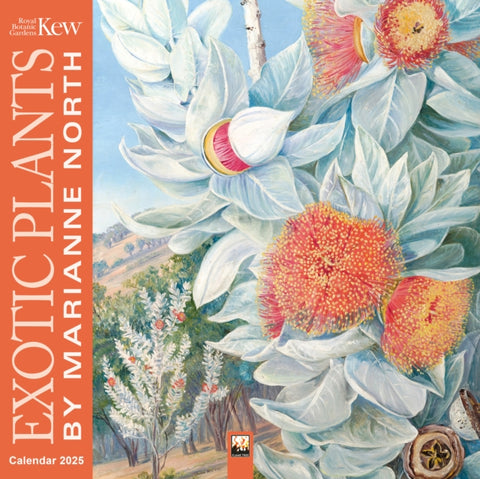 Kew Gardens: Exotic Plants by Marianne North Wall Calendar 2025 (Art Calendar)-9781835620717