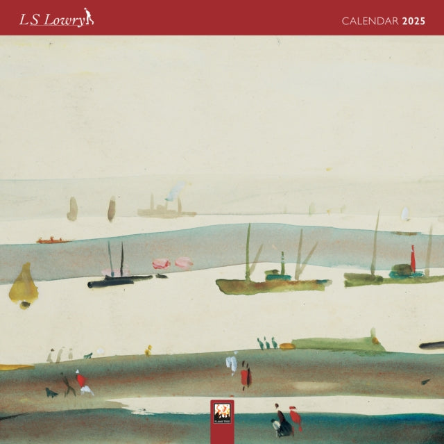 L.S. Lowry Wall Calendar 2025 (Art Calendar)-9781835620731