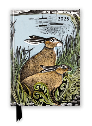 Angela Harding: Rathlin Hares 2025 Luxury Diary Planner - Page to View with Notes-9781835621387