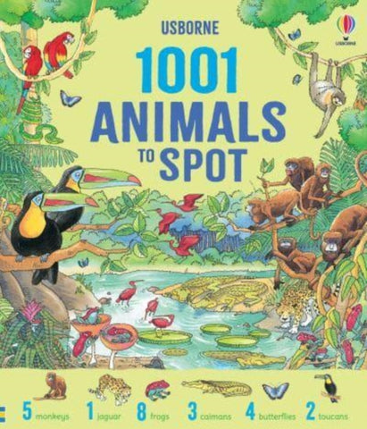 1001 Animals to Spot-9781836041917