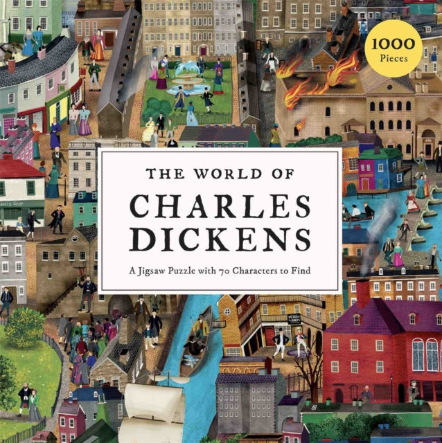 The World of Charles Dickens : A Jigsaw Puzzle with 70 Characters to Find-9781913947163