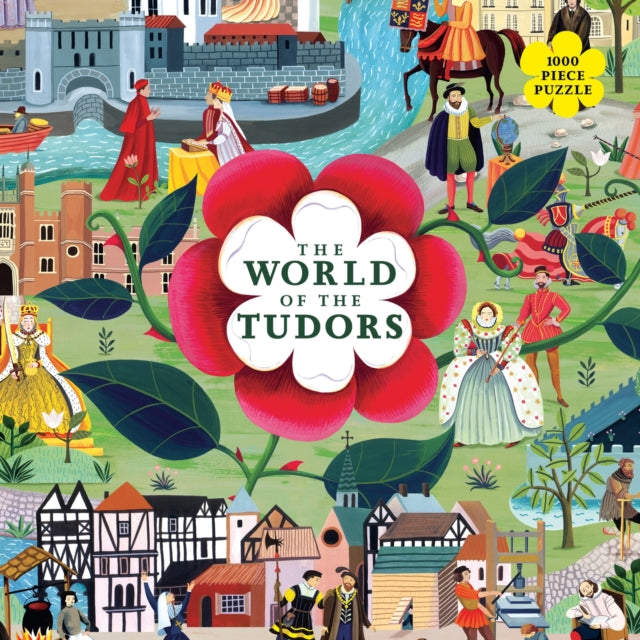 The World of the Tudors : A Jigsaw Puzzle with 50 Historical Figures to Find-9781913947835