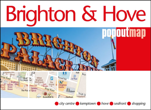 Brighton and Hove PopOut Map-9781914515637