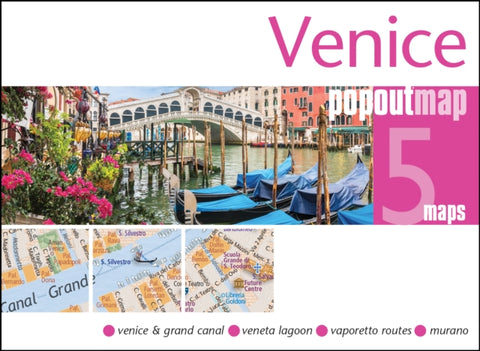 Venice PopOut Map : Pocket size, pop up city map of Venice-9781914515859