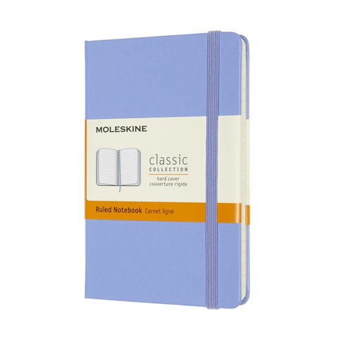 Moleskine Pocket Ruled Hardcover Notebook : Hydrangea Blue-8056420850796