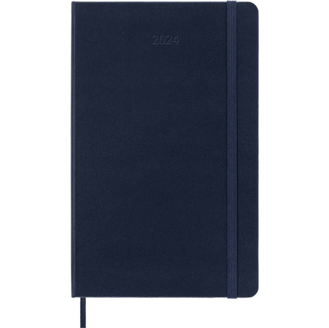 Moleskine 2024 12-Month Weekly Large Hardcover Notebook-8056598856613