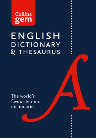 Collins English Gem Dictionary and Thesaurus-9780008141714